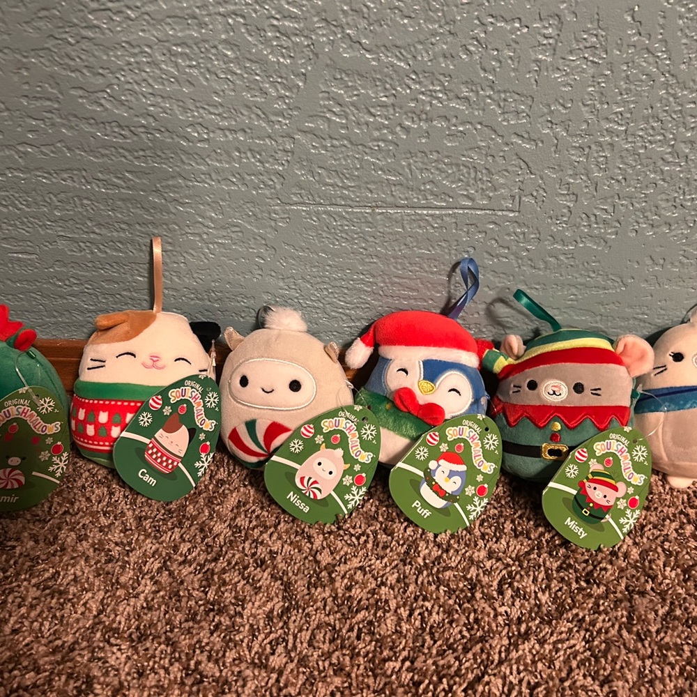 Squishmallows Holiday Mini Set